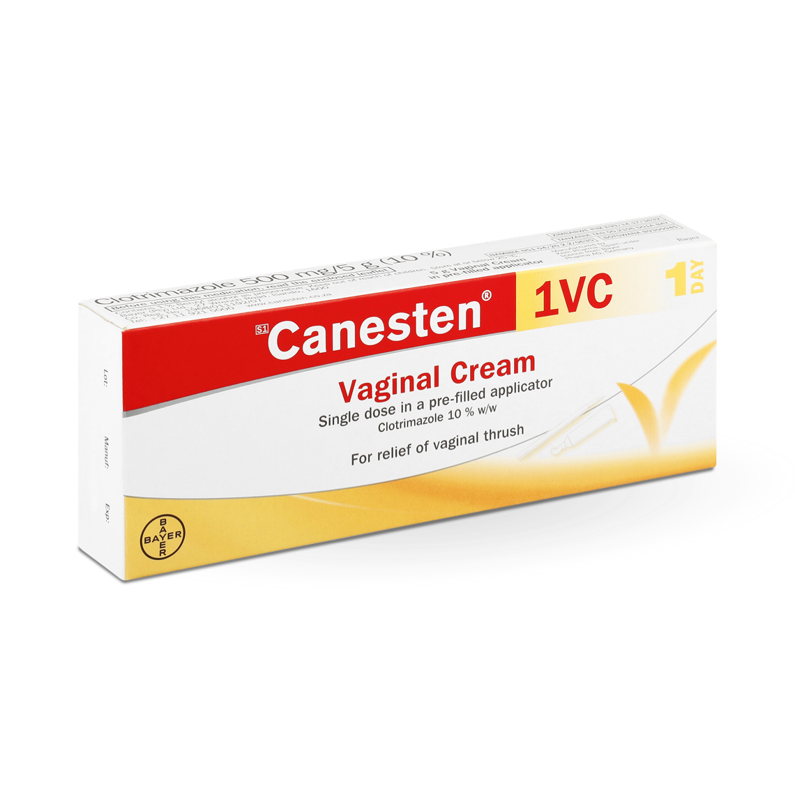 Canesten Clotrimazole Cream Full Prescribing Information, Dosage