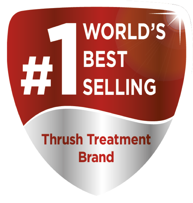 Canesten World’s best-selling thrush treatment brand badge